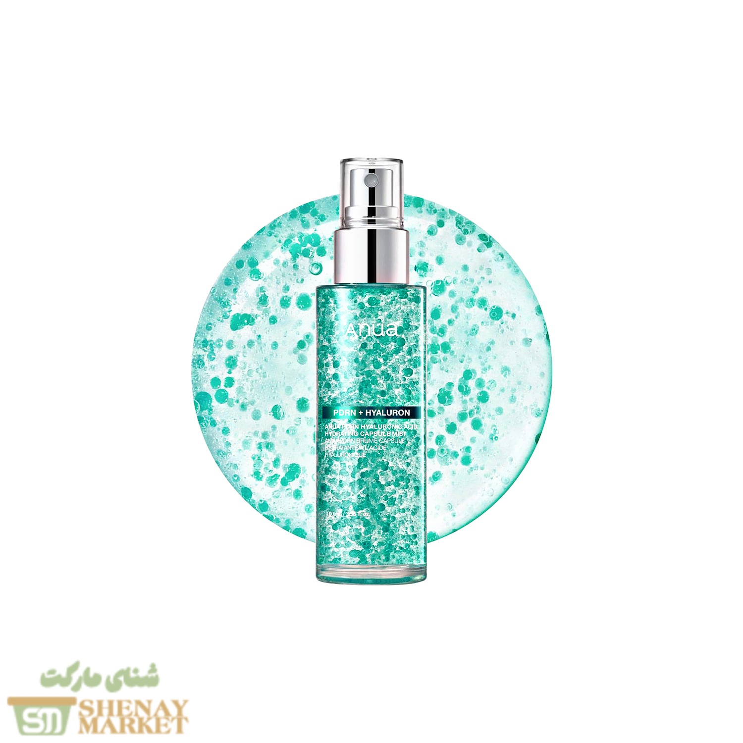 anua-hyaluronic-pdrn-capsule-mist-100ml اسپری میست کپسولی آبرسان و ضد چروک آنوا Anua حاوی هیالورون و PDRN